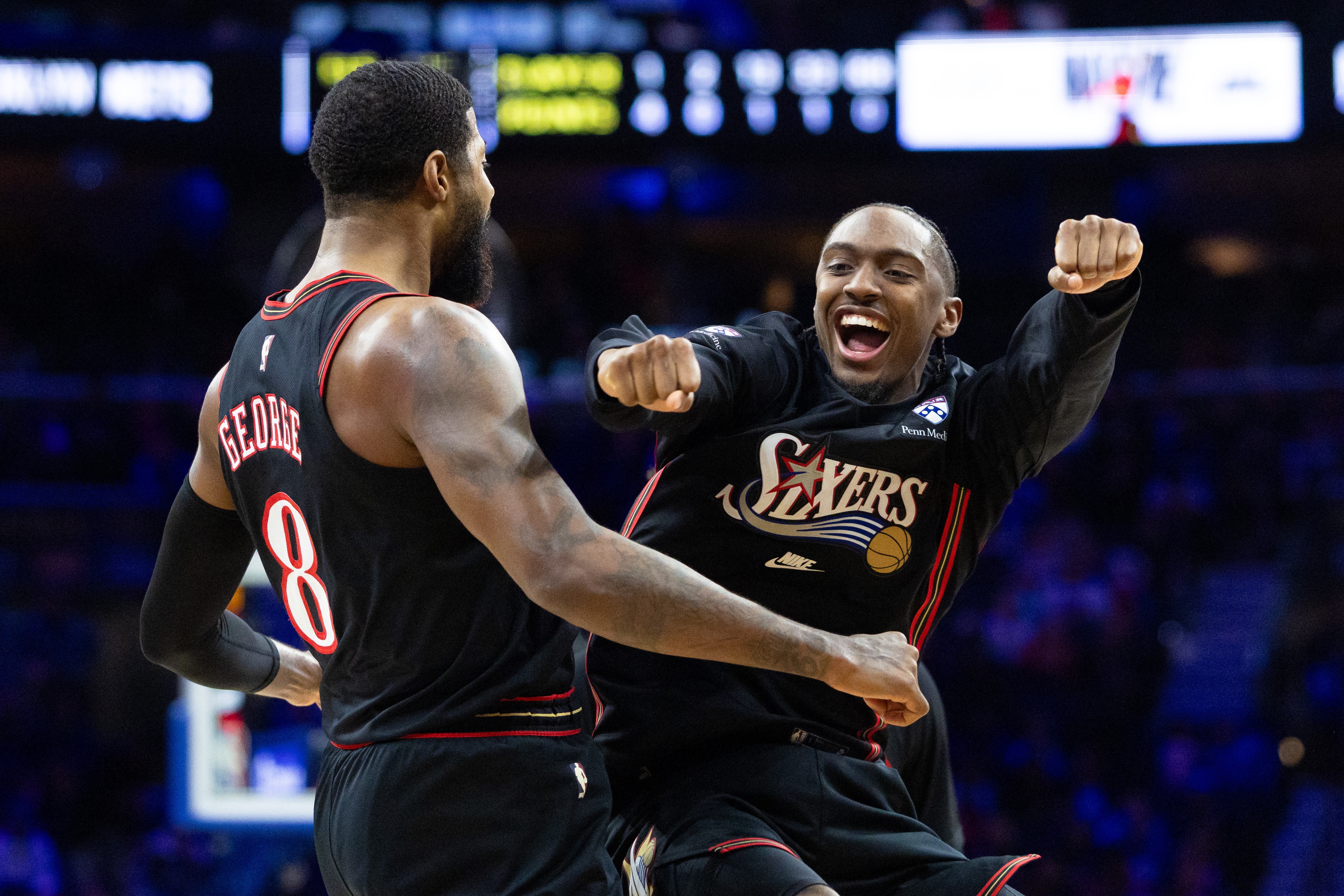 开云app官网-安东尼：乔治是最强三当家吗？那76人将在季后赛极具威胁