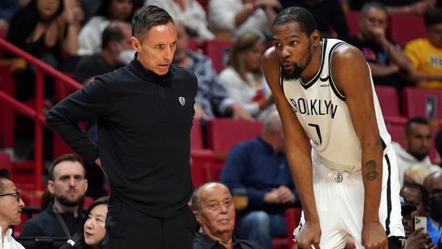 开云入口-KD：纳什被解雇令我震惊 新帅选择相信马克斯眼光